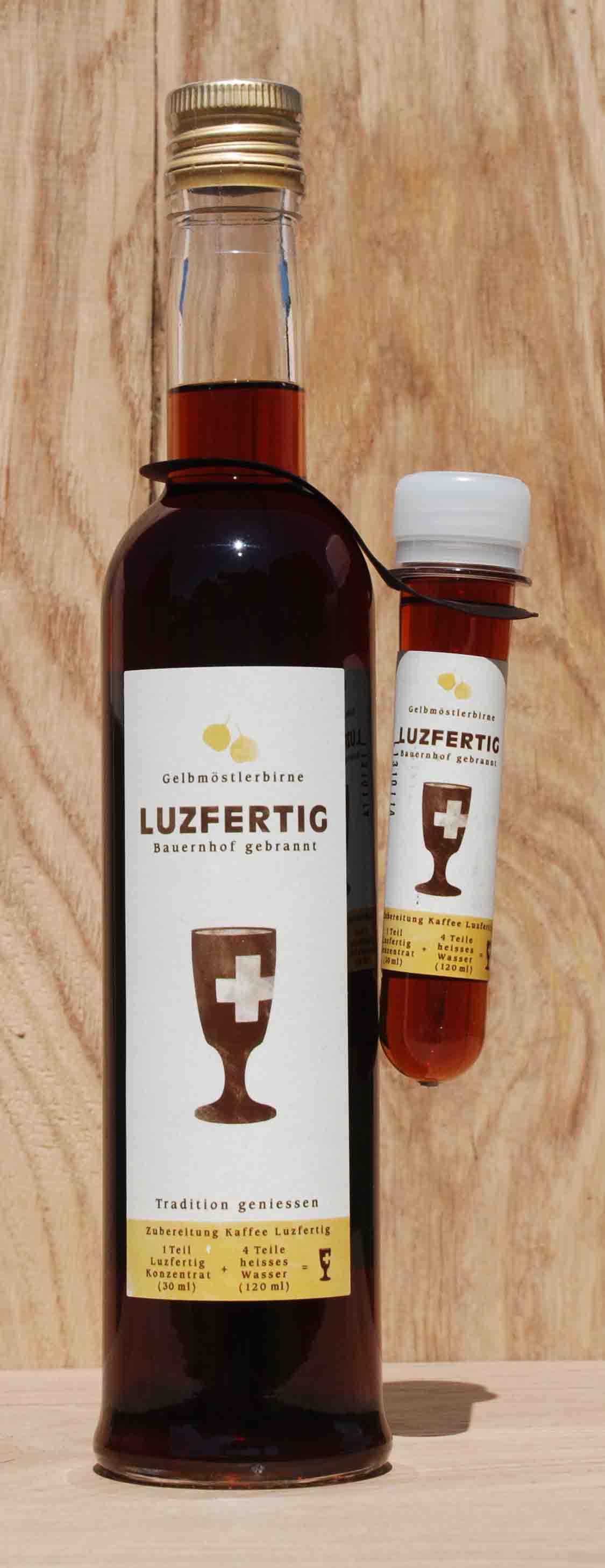 Flasche  Luzfertig